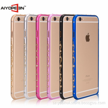 Hot-selling Luxury automatic cellphone case aluminum for iphone 6,4.7'' 5.5'' case